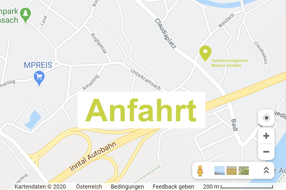 anfahrt